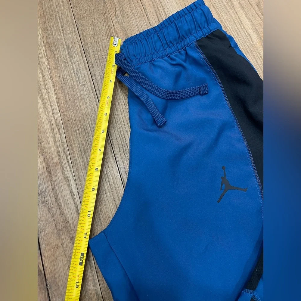 Jordan Blue and Black Men's Track Joggers